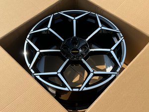 Bóng Đen/BMF 5570f 23 inch PCD 5-130 tùy chỉnh rèn nhô<span class=keywords><strong>m</strong></span> hợp kim bánh xe cho Lamborghini - Product Image 6