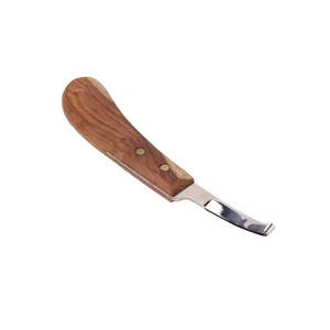 Cuchillo para Cascos de Acero Inoxidable de Doble Filo Reutilizable para Trabajos Profesionales de Herrador y Tareas de Recorte de Cascos de Ganado - Product Image 4