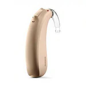 Слуховые аппараты Phonak Naida L70 -PR, перезаряжаемые, Bluetooth, 20 каналов, цифровые программируемые слуховые аппараты для пожилых людей
