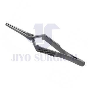 Abrazadera de Bulldog de acción cruzada Debakey de acero inoxidable de calidad alemana, fórceps manuales de instrumentos quirúrgicos cardiovasculares de 8,5 cm - Product Image 5