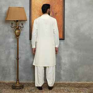 Tissu 100% coton, shalwar kameez pour homme, style islamique décontracté, été, prix raisonnable, shalwar kameez pour homme, respirant - Product Image 4