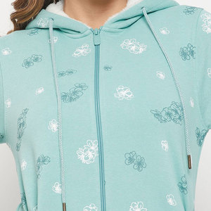 OEM 100% algodón pulóver sudadera sudaderas con capucha para mujer nuevo diseño con logotipo personalizado bordado sólido y elegante para el invierno - Product Image 6