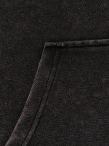 Sudadera con Capucha Vintage Personalizable para Hombre, 100% Algodón, Corte Regular, Felpa de Alta Calidad, Transpirable, Diseño con Pedrería - Product Image 2