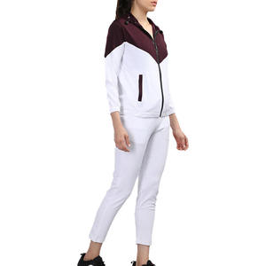 Women's Casual Two-Piece Set Tracksuits Custom Street Style Hooded & Jogger Tracksuit Winter <b>Zip</b> <b>up</b> Tracksuits Set - Product Image 4