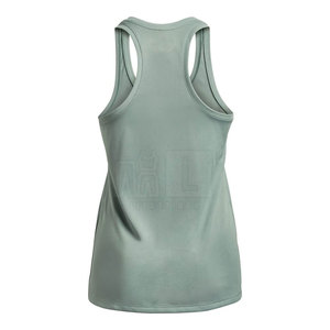 Camiseta sin mangas transpirable informal para mujer, ropa deportiva, 100% algodón, secado rápido, logotipo personalizado en la parte delantera, venta al por mayor, mejor precio - Product Image 2