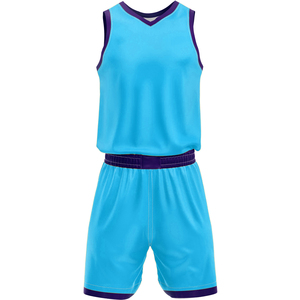 Uniforme de baloncesto de diseño único de secado rápido para adultos Ropa deportiva transpirable con logotipo impreso Nuevo modelo de camisetas y pantalones cortos - Product Image 1