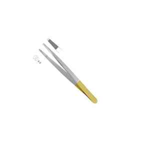 Pinces chirurgicales manuelles en acier de haute qualité TC Bonne, forceps de dissection - Instrument de chirurgie générale Caronia - Product Image 2