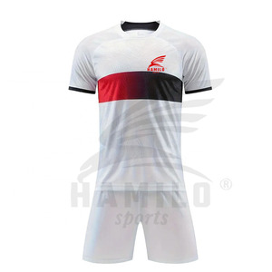 Uniforme de Fútbol para Hombre Muy Solicitado con Logotipo Personalizado, Transpirable, Manga Corta, Nuevo Diseño, Servicio OEM para Adultos - Product Image 2