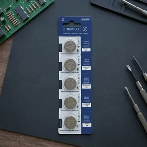 CR2032 3V Lithium Coin Battery Pile Bl5 Made China Home Appliances Remote Control Toys Flashlight 10 Year Shelf Life - Product Image 6