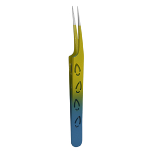 Pinzas de Precisión para Pestañas de Acero Inoxidable de Alta Calidad, Duraderas, 11 cm, Stahlmann Pro, Logotipo Personalizado, Punta Suave, Agarre Perfecto - Product Image 1