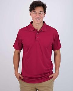 Polos pour hommes de qualité supérieure respirants 2025 Logo personnalisé Manches courtes de haute qualité 100% polyester Polo t-shirt pour hommes - Product Image 1