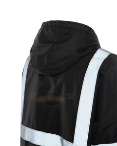 Chaqueta Bomber Cálida de Alta Visibilidad para Hombre, Mezcla de Algodón/Poliéster, Exterior Reflectante, para Servicio OEM, Uniformes de Seguridad, Envío Rápido - Product Image 3