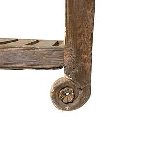 Vintage Handmade <b>Console</b> Solid Wood Artisan Furniture with <b>Rustic</b> Contemporary Classic Design for Living Room Entry Villa - Product Image 4