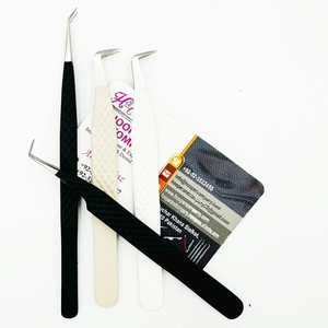 Top Sale <b>Tweezer</b> mink Premium Quality Stainless Steel Eyelash Extension <b>Tweezers</b> Sustainable Logo Lash <b>Tweezers</b> - Product Image 4