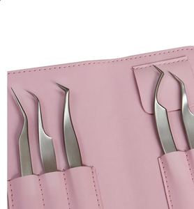 Ensemble de 5 pinces à cils avec logo personnalisé, marque privée, pinces à cils pour volume et extensions, outil de beauté professionnel - Product Image 4