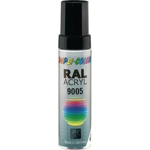 Stylo de peinture DUPLI-COLOR 12 ml Noir profond brillant RAL 9005 Peintures acryliques Public cible - Product Image 1
