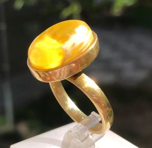 Belle bague ovale en argent sterling 925 juin pierre de naissance pierre précieuse bijoux de mariage faits à la main cadeau pour les femmes prometteuses pour les femmes - Product Image 3