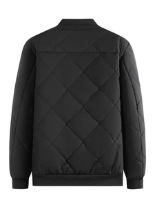 Gabardina de poliéster/algodón para hombre, diseño personalizado 2025, talla grande, informal, a cuadros, transpirable, impermeable, cálida, a la moda - Product Image 6