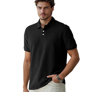 Camiseta de Golf de Manga Corta de Alta Calidad con Logotipo Personalizado, Estilo Formal de Lujo para Trabajo y Negocios, Secado Rápido con MOQ Bajo - Product Image 4