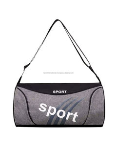 Bolsas de Gimnasio Unisex con Cierre y Patrón de Letras, de Poliéster, Color/Logotipo Personalizado, Gran Capacidad, para Deportes al Aire Libre - Product Image 1