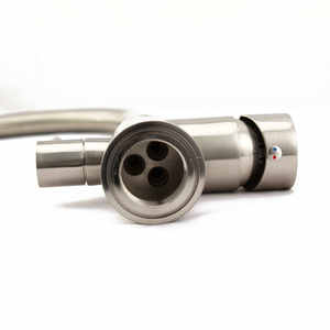 Robinet de cuisine 3 voies pour système RO, évier de cuisine en laiton, filtre 3 en 1, robinet de cuisine à <span class=keywords><strong>double</strong></span> poignée, robinet 3 voies, rubinetto a tre vie - Product Image 6