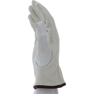 Gants résistants à la chaleur pour camping en plein air Gants de jardinage doublés de coton anti-brûlure résistants à l'usure pour conducteur en cuir de vache - Product Image 4