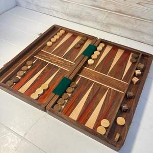 Juego de Backgammon de Madera de Lujo, Acabado de Alta Calidad, Suministro al por Mayor - Product Image 2