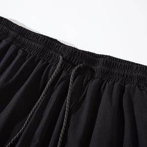 กางเกงขาสั้นออกกำลังกายผ้าฝ้ายลายเรียบสำหรับผู้ชายกางเกงขาสั้นเล่นฟิตเนส - Product Image 3