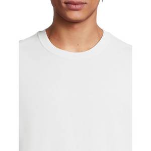 Camisetas de algodón de 300g para hombre, camiseta transpirable holgada de cuello redondo de verano de manga corta para hombre y mujer, Camiseta básica - Product Image 6