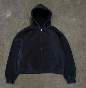 Fabricants de survêtements et de sweats à capuche personnalisés de qualité supérieure, effet délavé au soleil, survêtements et sweats à capuche amples effet délavé à l'acide - Product Image 5