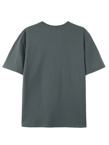 Camiseta de algodón 100% ajustada con cuello redondo para hombre 2024 con stock de logotipo de impresión personalizado, ropa a granel, fardo de ropa mixta, ropa usada - Product Image 5