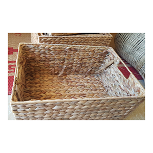 Jacinthe d'eau panier de rangement pour la maison plateau produit artisanal à prix compétitif - Product Image 6