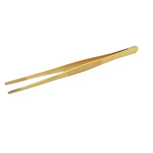 Pinzas de cocina de alta calidad, pinzas de Chef con logotipo personalizado de acero inoxidable, pinzas culinarias doradas para servir cocina Regular - Product Image 1