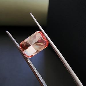 Diamant rose de 2,03 carats de haute qualité, cultivé en laboratoire, taille radiante, CVD, rempli pour bijoux, brillance époustouflante, couleur rose rare - Product Image 6