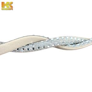 Kinghope - Cuerda Decorativa de Cristal con Diamantes de Imitación 3D para Sandalias de Mujer - Product Image 2