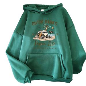 Adults Wear Fashion Retro Hoodie Women Harajuku Aesthetic Vintage Graphic Pogue Life Hoodies Unisex Hoodies - Product Image 1