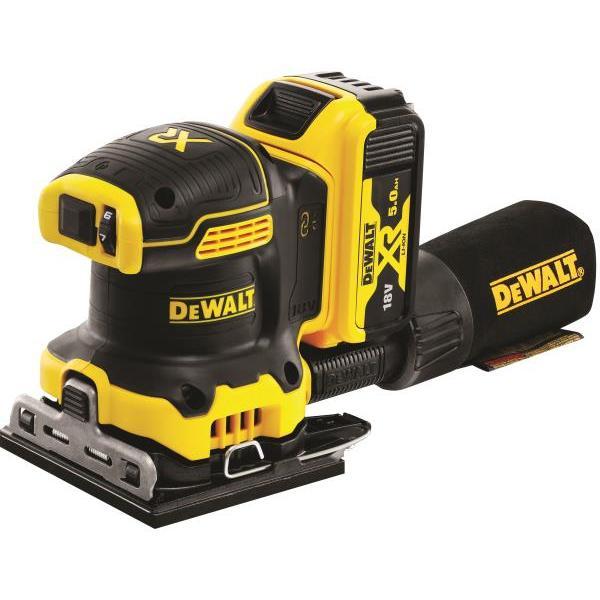 For 18V 1/4" Orbital Sander 8000-13,500 RPM Oscillating Tool with 2 X 5.0Ah Batteries