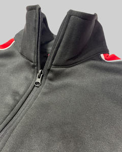 Conjunto de chándal informal de otoño personalizado al por mayor para hombre, entrenamiento para correr, cremallera, fútbol, secado rápido, 100% algodón - Product Image 4