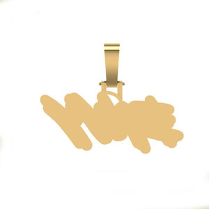 Pendentif Hip Hop Moissanite Scintillant en Argent 925 Coupe Brillante VVS2 – Bijou Tendance et Élégant, Cadeau Idéal pour Fête, Unisexe - Product Image 4