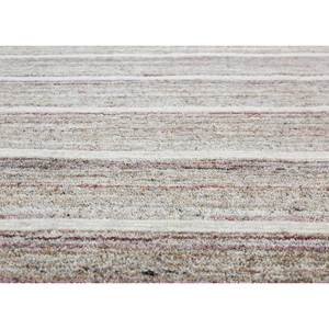Contour Grey & <b>Black</b> Striped Hand Loom Wool & Viscose <b>Rug</b> for Home Use-Hwv-51077 - Product Image 3