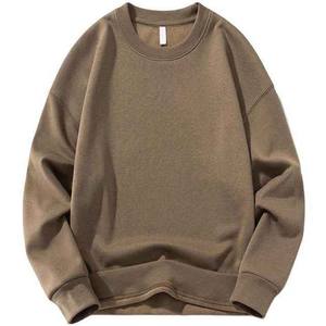 เสื้อสเวตเชิ้ตผู้ชายไซส์ใหญ่สำหรับฤดูหนาว แบบมีฮู้ด คอกลม ไหล่ตก - Product Image 3