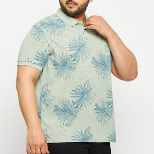 Polo de golf para hombre de alta calidad 100% al por mayor, logotipo y diseño personalizados, tejido de punto informal con patrón sólido - Product Image 2