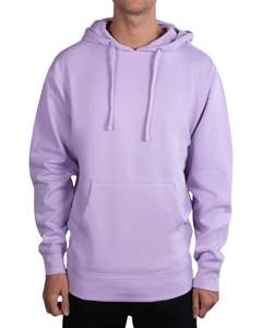 OEM personnalisé Lavande Pull à capuche pour hommes Soft Fleece Cotton Polyester Fabric Kangaroo Pocket - Flexora Supplier - Product Image 1