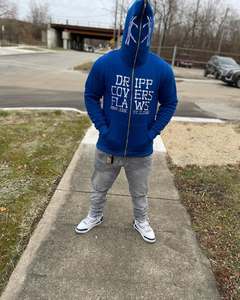 500 GSM épais personnalisé hommes perle à capuche poids lourd goutte épaule coton concepteur sweats à capuche haute qualité broderie unisexe sweats à capuche - Product Image 6