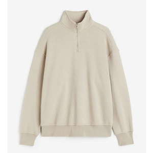 เสื้อสวมหัวมีซิปครึ่งตัวสำหรับผู้ชายนุ่มอบอุ่นและระบายอากาศได้ดีเหมาะสำหรับใช้ในชีวิตประจำวันหรือพักผ่อนดูสบายๆด้วยสไตล์ทันสมัย - Product Image 5