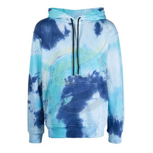 เสื้อมีฮู้ดมัดย้อมสำหรับผู้ชายผู้หญิงและผู้ชายเสื้อมีกระเป๋าแบบกำหนดเอง - Product Image 3