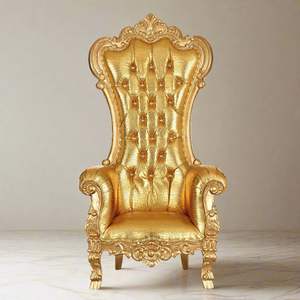 Exquisita Silla de lujo de madera con tapicería clásica para un elegante comedor y un lujoso diseño interior para el hogar - Product Image 2