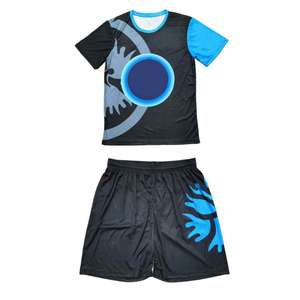 Custom Printed Bjj Rash Guard Uniform Sublimated Design Your Own Rash Guard Shirt & Short Sets Fabric Spandex - Product Image 1