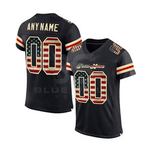 Camiseta de fútbol americano sublimada 2025, camiseta de fútbol americano con bordado totalmente personalizado - Product Image 1