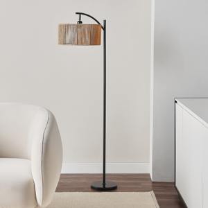 Moderna sala de estar de lujo decoración del hogar elegante forma de hongo lámpara de pie de tela blanca elegante soporte dorado LED para uso en el hogar y la Oficina - Product Image 2